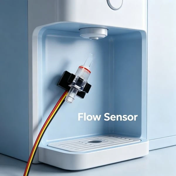 hall flow sensor